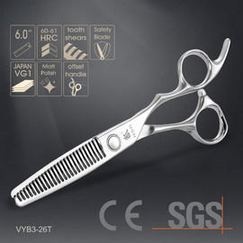Japanese Steel Hair Thinning Scissors , Stable High End Japanese Cobalt Shears